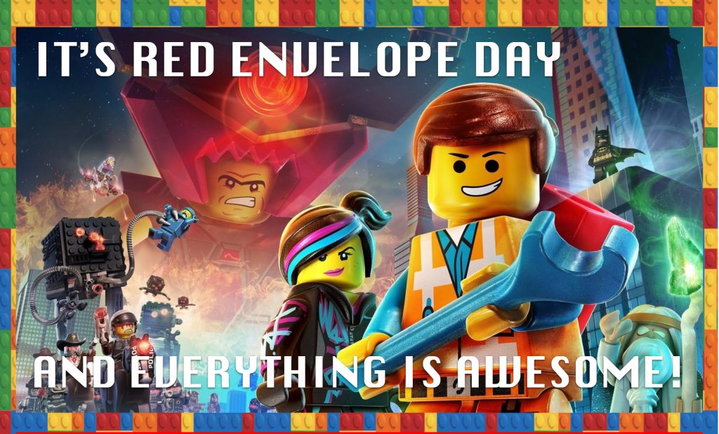 Lego characters from The Lego Movie with text overlay promoting the Annual Fund